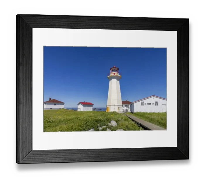 Framed Print : Lighthouse at Machias Seal Island, Maine, USA Framed Print : Lighthouse at Machias Seal Island, Maine, USA