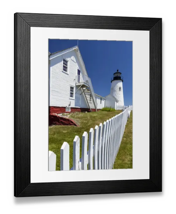 Framed Print : Pemaquid Point Lighthouse near Bristol, Maine, USA Framed Print : Pemaquid Point Lighthouse near Bristol, Maine, USA