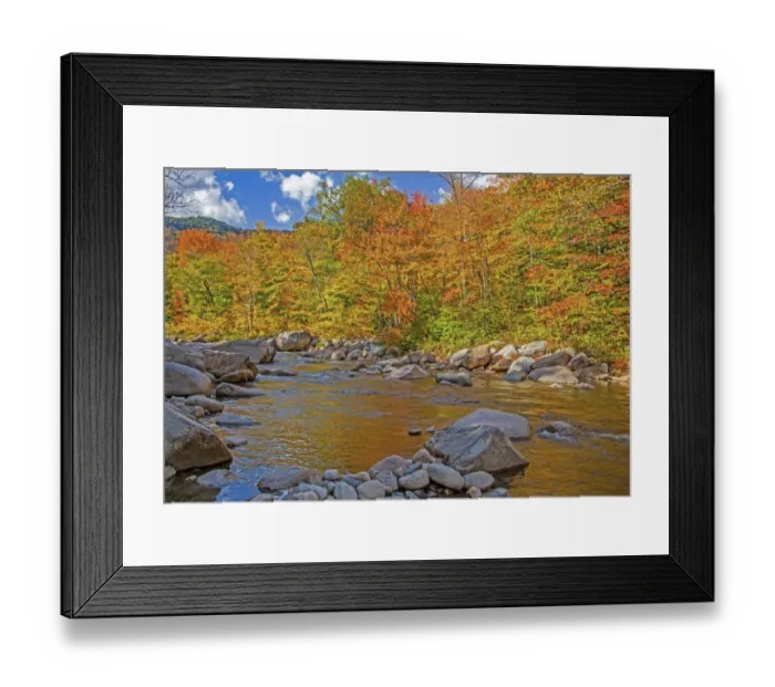 Framed Print : USA, New Hampshire, White Mountains National Forest and Swift River along Highway 112 in Framed Print : USA, New Hampshire, White Mountains National Forest and Swift River along Highway 112 in