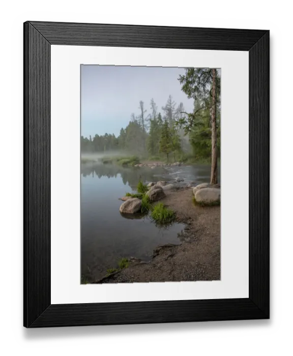 Framed Print : USA, Minnesota, Itasca State Park, Mississippi Headwaters