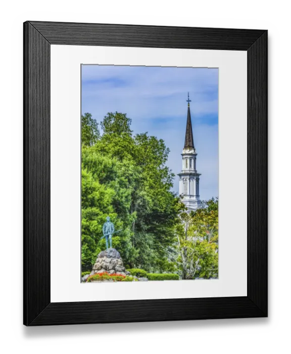 Framed Print : Lexington Minute Man Patriot Statue, Massachusetts. Site of April 19 Framed Print : Lexington Minute Man Patriot Statue, Massachusetts. Site of April 19