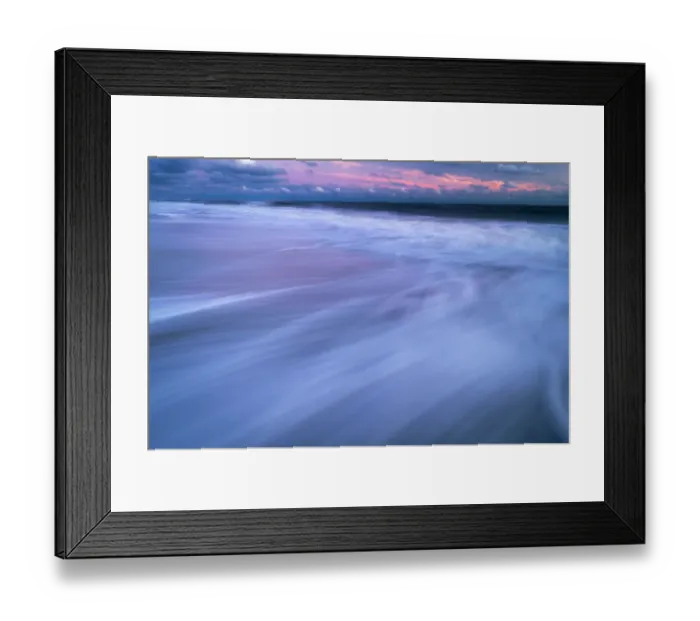 Framed Print : USA, New Jersey, Cape May National Seashore. Sunrise on ocean shore Framed Print : USA, New Jersey, Cape May National Seashore. Sunrise on ocean shore