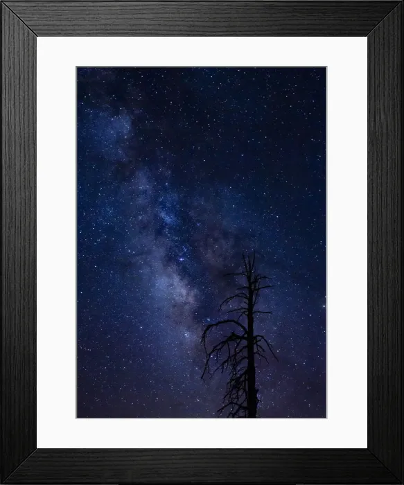 Framed Print : Milky way over the Carson National Forest, Tres Piedras, New Mexico Framed Print : Milky way over the Carson National Forest, Tres Piedras, New Mexico