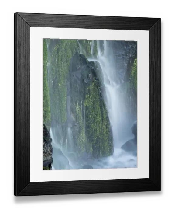 Framed Print : Oregon, Columbia River Gorge National Scenic Area, Lancaster Falls Framed Print : Oregon, Columbia River Gorge National Scenic Area, Lancaster Falls