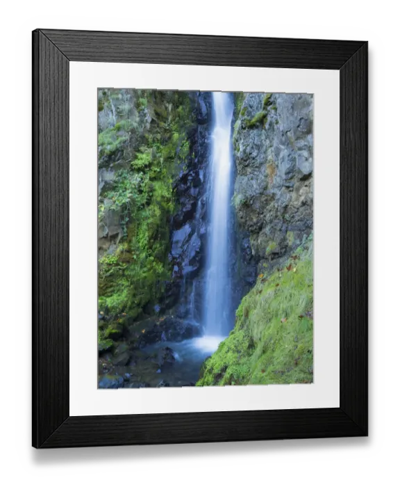 Framed Print : Oregon, Columbia River Gorge National Scenic Area, Warren Creek