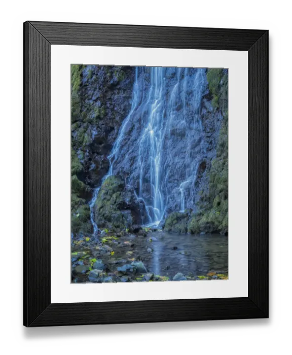 Framed Print : Oregon, Columbia River Gorge National Scenic Area, Cabin Creek Falls Framed Print : Oregon, Columbia River Gorge National Scenic Area, Cabin Creek Falls