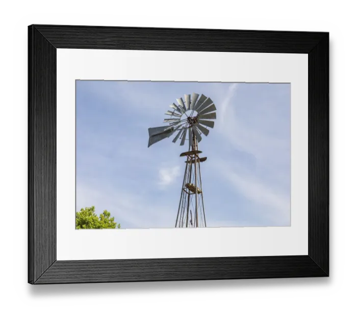 Framed Print : Castroville, Texas, USA. Windmill in the Texas Hill Country Framed Print : Castroville, Texas, USA. Windmill in the Texas Hill Country
