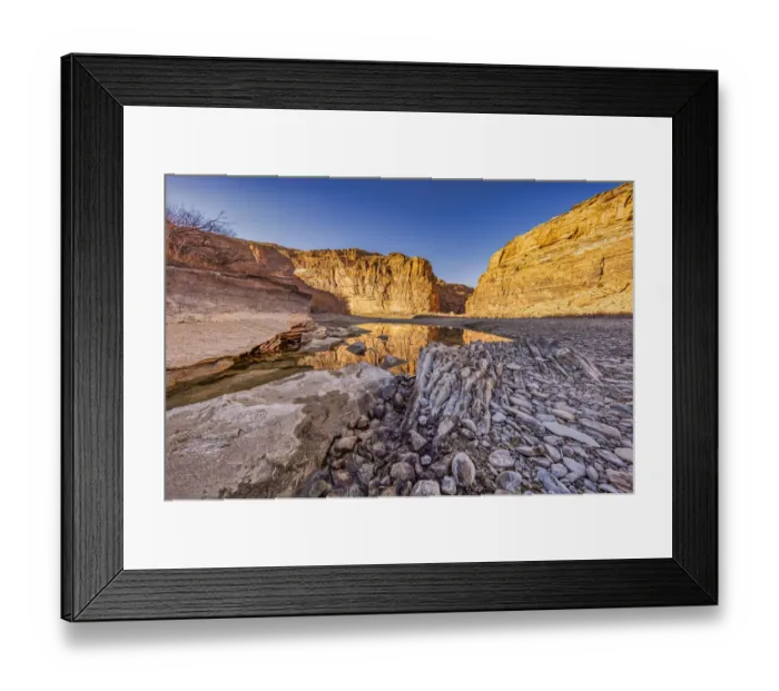 Framed Print : Pool, Colorado River, Moab, Utah Framed Print : Pool, Colorado River, Moab, Utah
