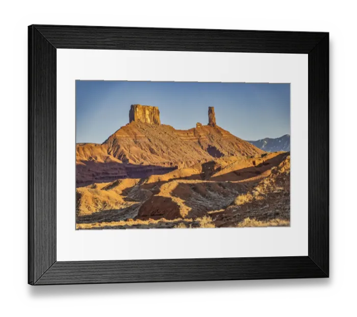 Framed Print : USA, Utah, Moab, Parriott Mesa