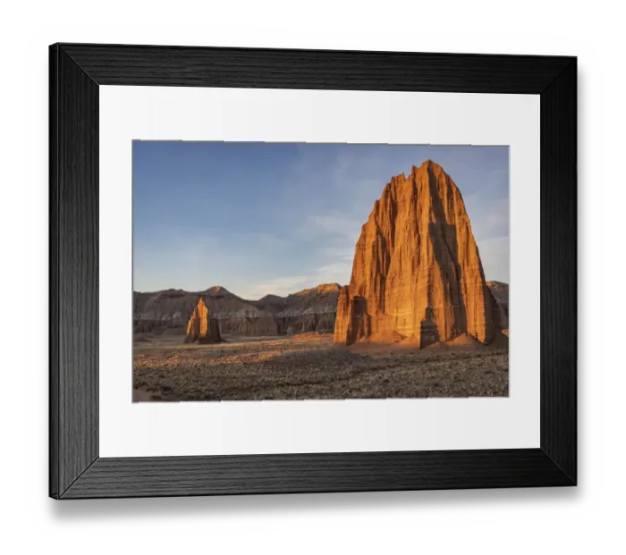 Framed Print : Temple of the Sun, Capitol Reef, Utah Framed Print : Temple of the Sun, Capitol Reef, Utah