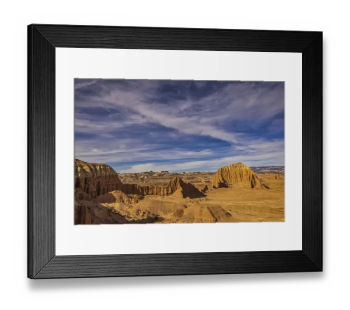 Framed Print : Cathedral Valley, Capitol Reef, Utah Framed Print : Cathedral Valley, Capitol Reef, Utah