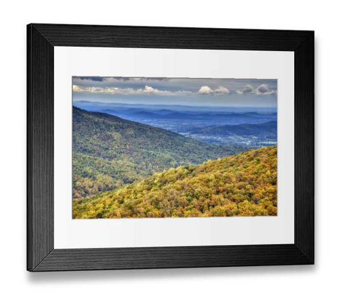 Framed Print : USA, Virginia, Shenandoah National Park, fall color