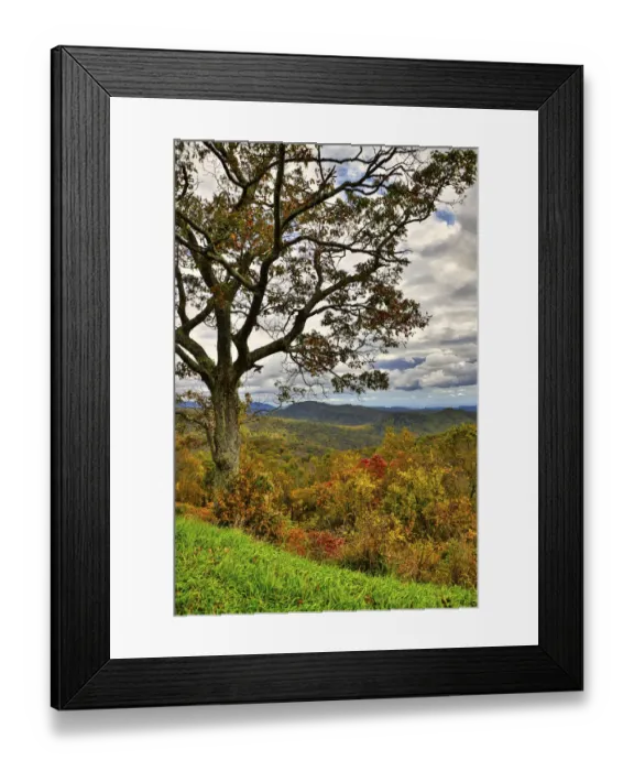Framed Print : USA, Virginia, Shenandoah National Park, fall color