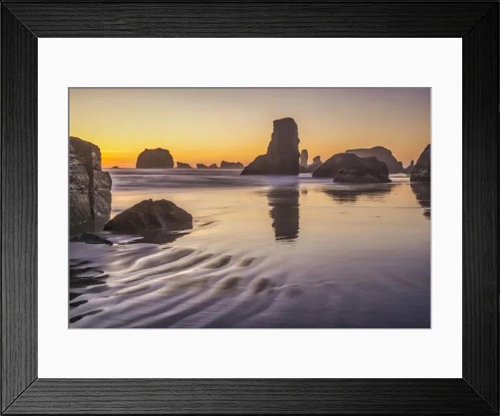 Framed Print : Bandon Beach, Oregon Framed Print : Bandon Beach, Oregon