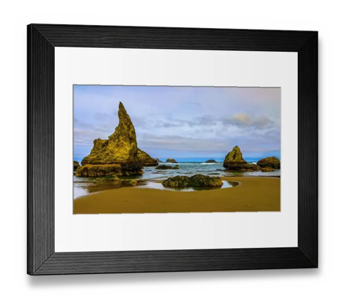Framed Print : USA, Oregon, Bandon, Beach Framed Print : USA, Oregon, Bandon, Beach