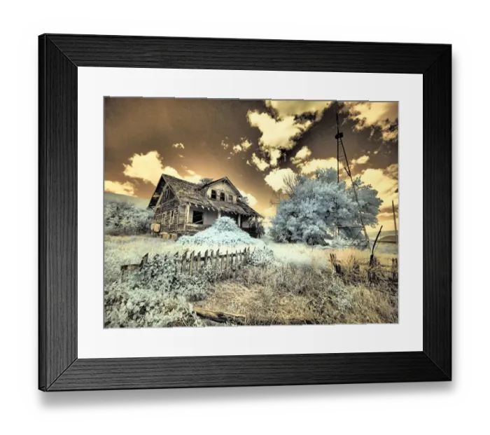 Framed Print : USA, Washington State, Palouse. Abandoned old homestead Framed Print : USA, Washington State, Palouse. Abandoned old homestead