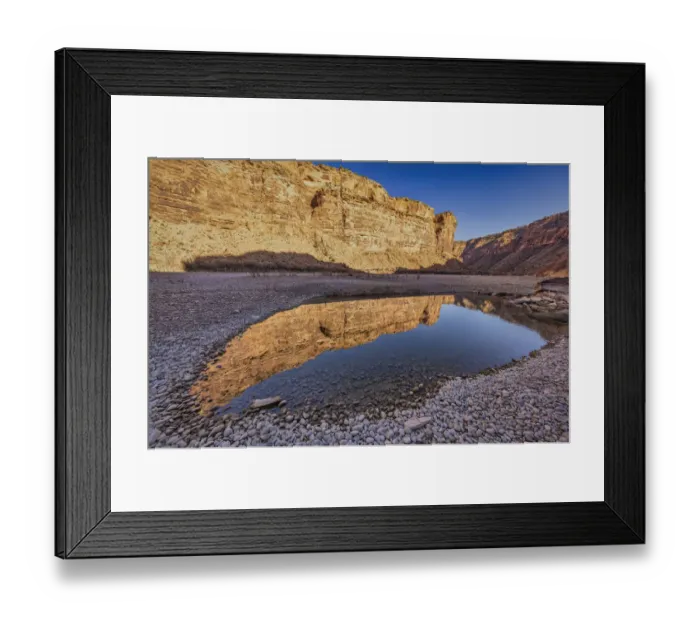 Framed Print : Pool, Colorado River, Moab, Utah Framed Print : Pool, Colorado River, Moab, Utah
