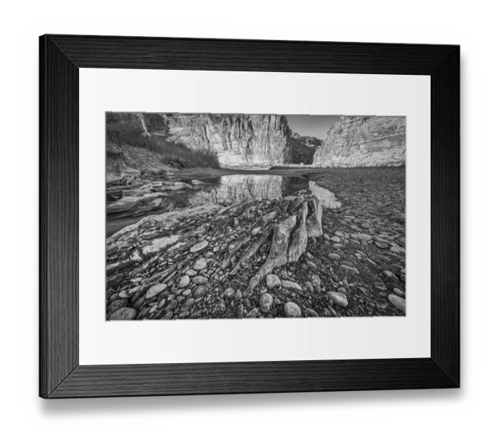 Framed Print : Pool, Colorado River, Moab, Utah