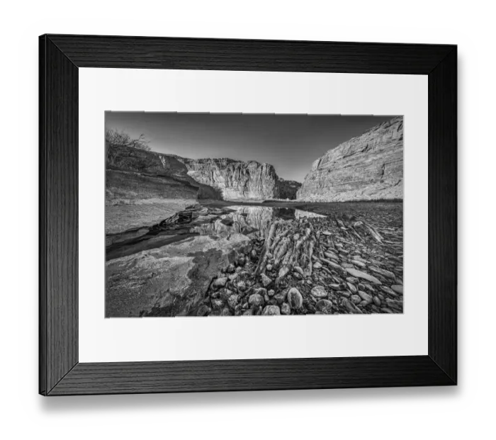 Framed Print : Pool, Colorado River, Moab, Utah