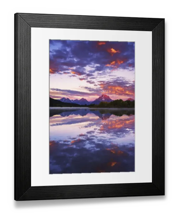 Framed Print : Dawn light over the Tetons from Oxbow Bend, Grand Teton National Park, Wyoming, USA Framed Print : Dawn light over the Tetons from Oxbow Bend, Grand Teton National Park, Wyoming, USA