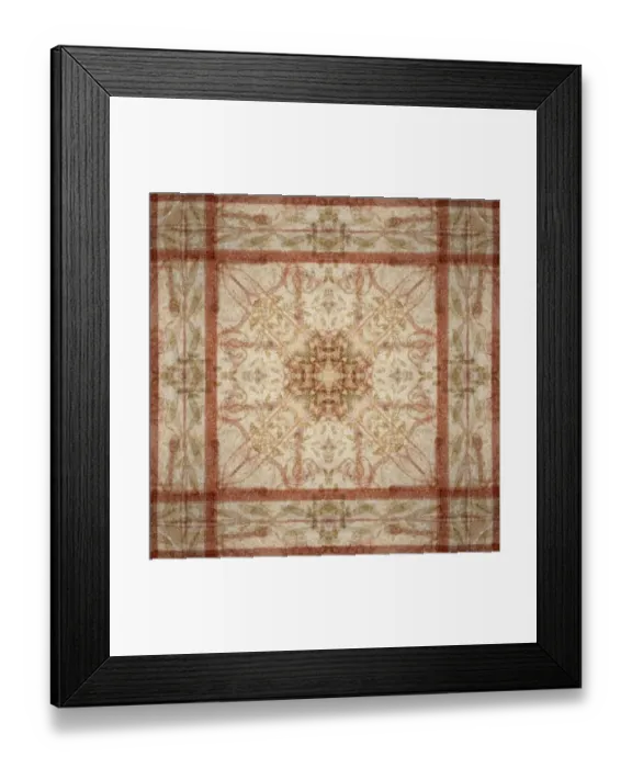 Framed Print : Fresco abstract Framed Print : Fresco abstract