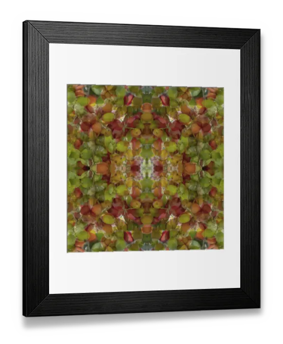 Framed Print : Colorful abstract of fruit Framed Print : Colorful abstract of fruit