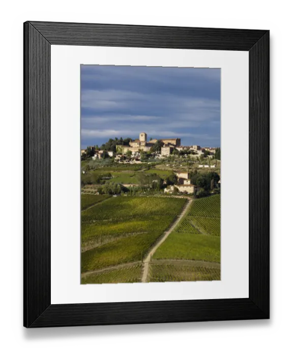 Framed Print : Italy, Tuscany, San Gimignano