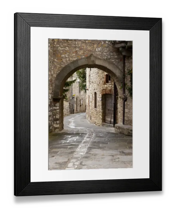 Framed Print : Italy, Tuscany, Vertine. Exploring the small hillside town of Vertine in the Chianti region of Tuscany Framed Print : Italy, Tuscany, Vertine. Exploring the small hillside town of Vertine in the Chianti region of Tuscany