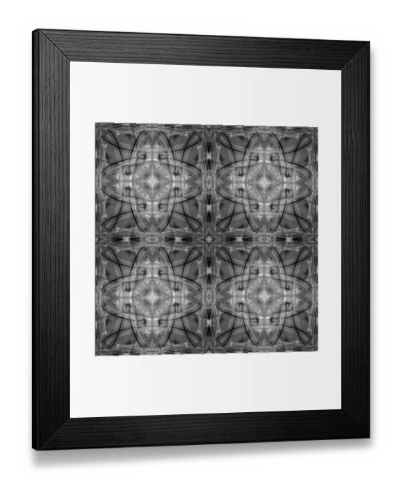 Framed Print : Black and white abstract Framed Print : Black and white abstract