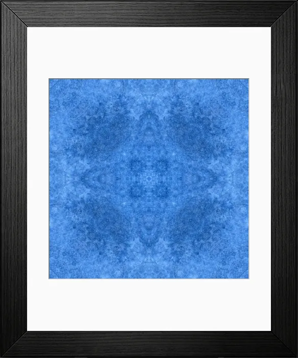 Framed Print : Blue and white abstract Framed Print : Blue and white abstract