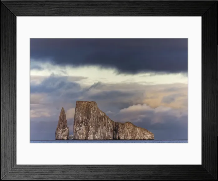Framed Print : Kicker Rock or Leon Dormido, San Cristobal Island, Galapagos, Ecuador Framed Print : Kicker Rock or Leon Dormido, San Cristobal Island, Galapagos, Ecuador