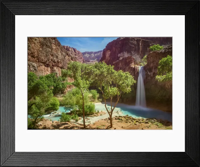 Framed Print : Havasu Falls, Arizona