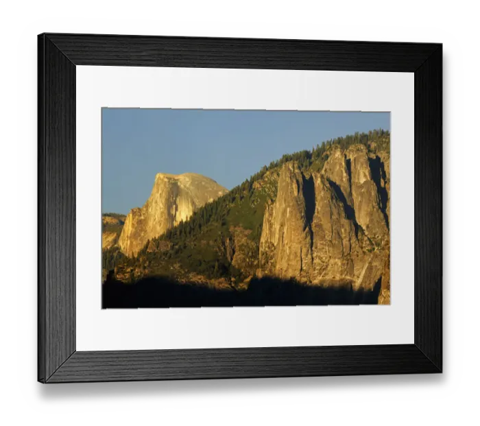 Framed Print : Half Dome at sunset, Yosemite National Park, California Framed Print : Half Dome at sunset, Yosemite National Park, California
