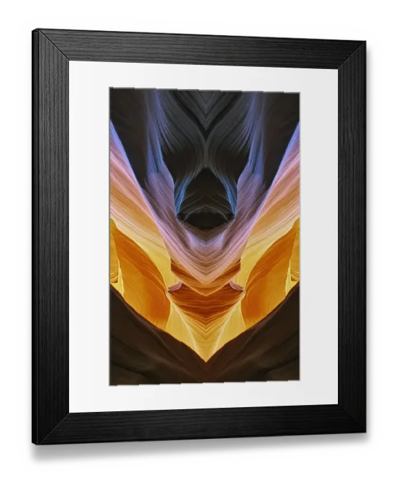 Framed Print : View of Antelope Canyon, Page, Arizona Framed Print : View of Antelope Canyon, Page, Arizona