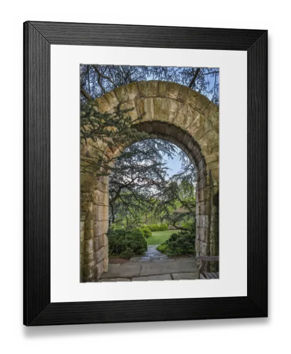 Framed Print : Usa, District of Columbia. Entrance to the Bishops Garden at the Washington National Cathedral Framed Print : Usa, District of Columbia. Entrance to the Bishops Garden at the Washington National Cathedral