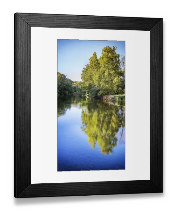 Framed Print : Tippecanoe River reflections, Tippecanoe State Park, Indiana, USA Framed Print : Tippecanoe River reflections, Tippecanoe State Park, Indiana, USA