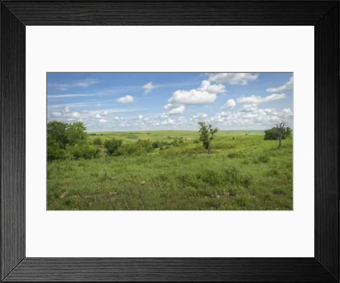 Framed Print : Flint Hills of Kansas Framed Print : Flint Hills of Kansas