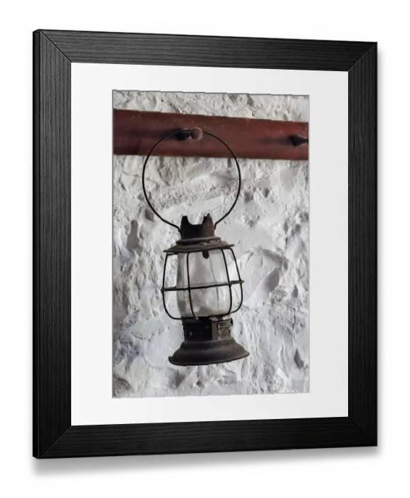 Framed Print : Antique lantern hanging on white wall, Shaker Village of Pleasant Hill, Harrodsburg, Kentucky Framed Print : Antique lantern hanging on white wall, Shaker Village of Pleasant Hill, Harrodsburg, Kentucky