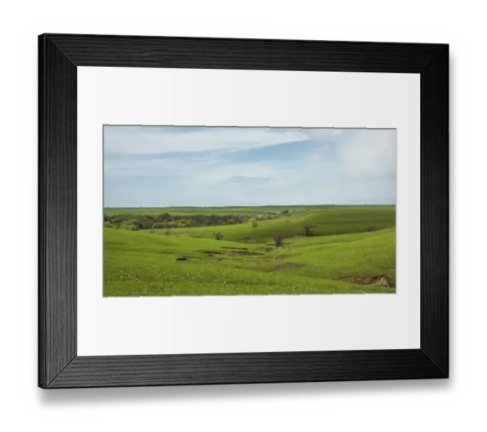 Framed Print : Flint Hills of Kansas Framed Print : Flint Hills of Kansas