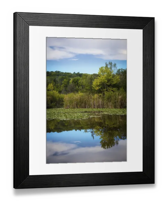 Framed Print : Lake, France Park, Indiana, USA