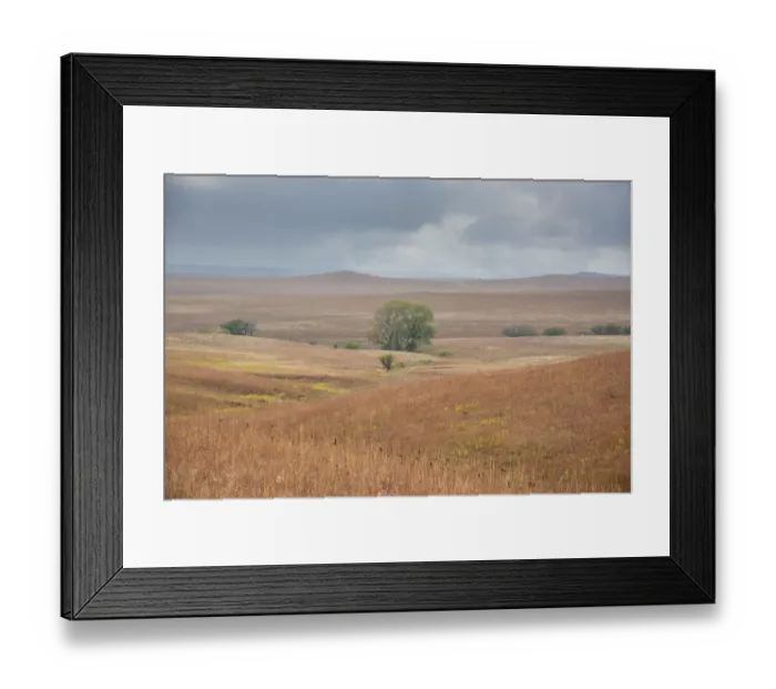Framed Print : Viewing across some of the hills of Kansas Framed Print : Viewing across some of the hills of Kansas
