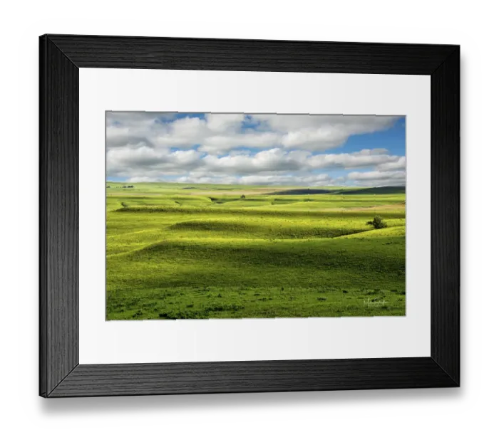 Framed Print : Flint Hills of Kansas Framed Print : Flint Hills of Kansas