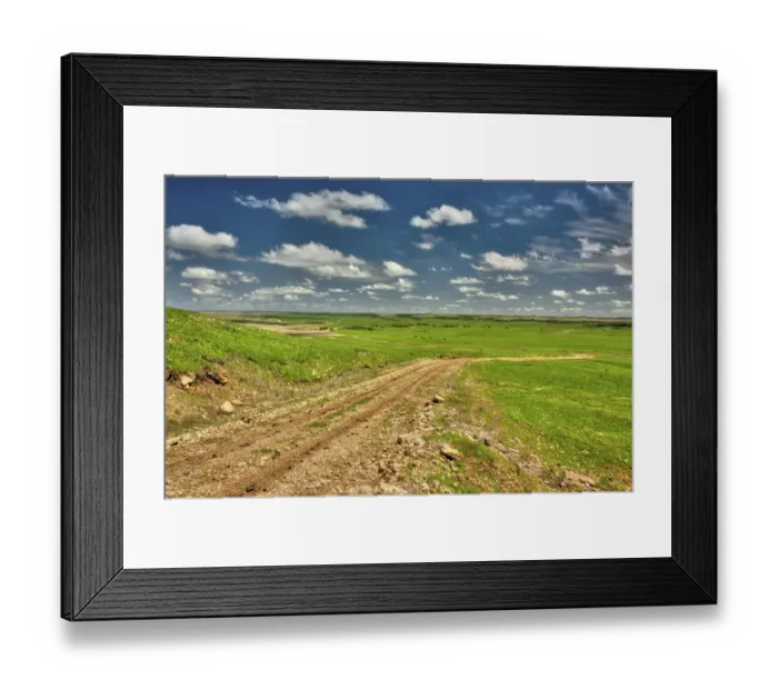 Framed Print : Flint Hills of Kansas Framed Print : Flint Hills of Kansas