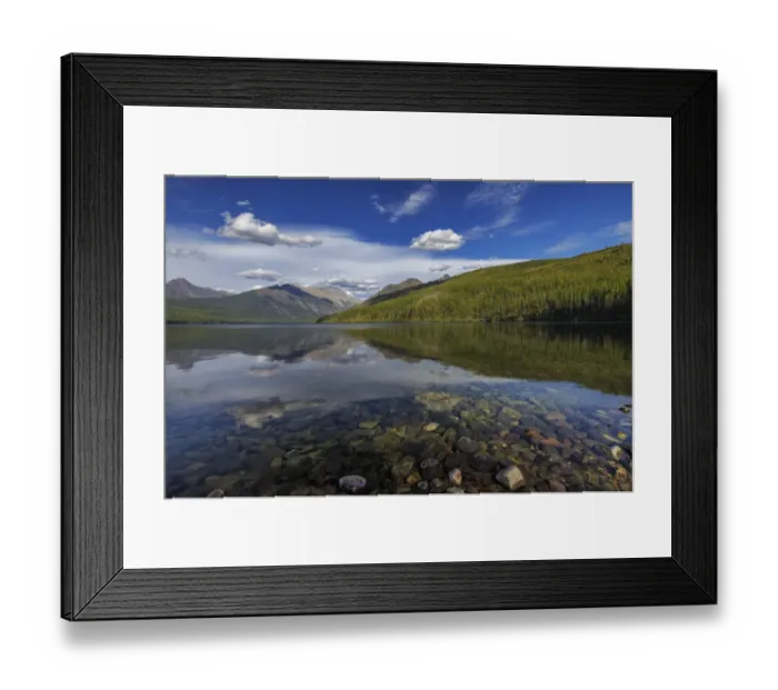 Framed Print : Kintla Lake in Glacier National Park, Montana, USA Framed Print : Kintla Lake in Glacier National Park, Montana, USA