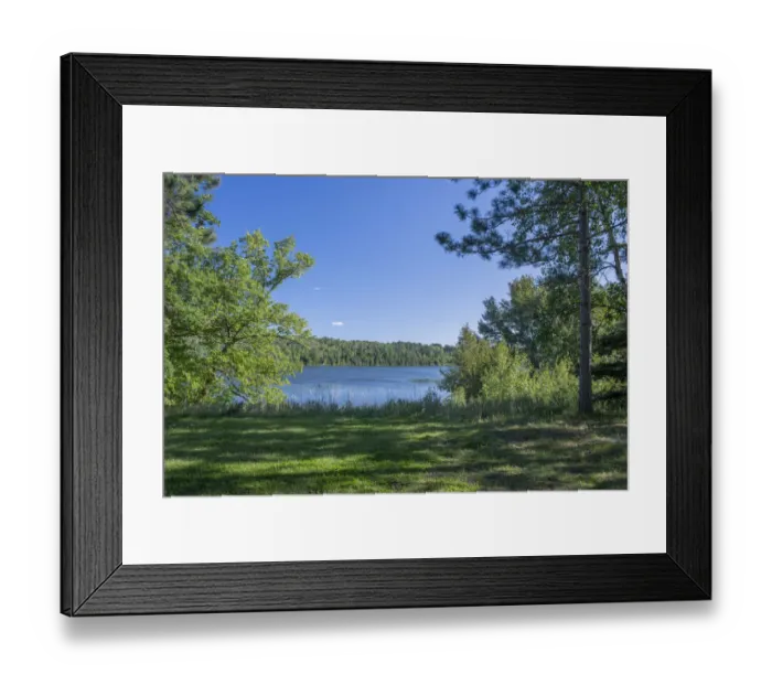 Framed Print : USA, Minnesota, La Salle State Recreation area