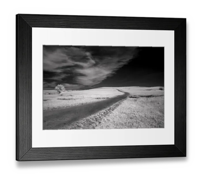 Framed Print : Isolated road in the Kansas Flint Hills Framed Print : Isolated road in the Kansas Flint Hills