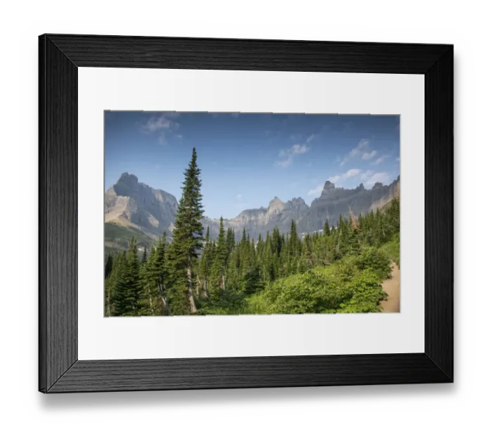 Framed Print : Glacier National Park, Montana, USA Framed Print : Glacier National Park, Montana, USA
