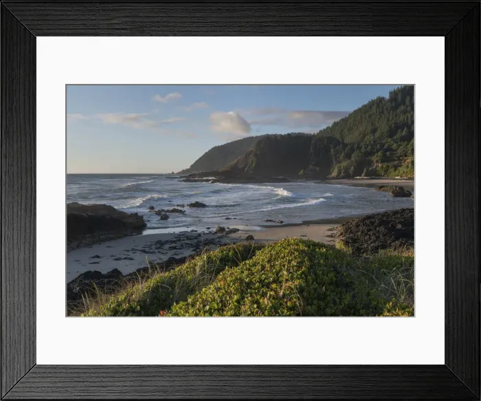 Framed Print : Cape Perpetua, Oregon