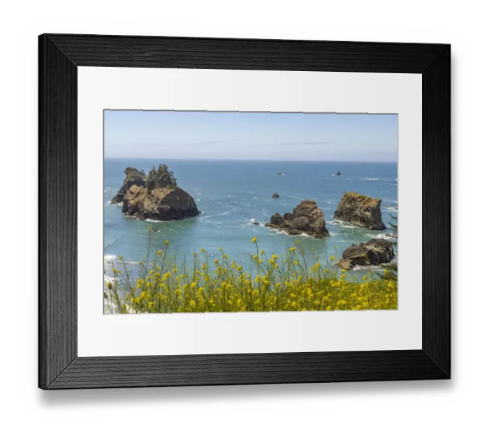 Framed Print : USA, Oregon. Arch Rock Lookout on Pacific Ocean shoreline Framed Print : USA, Oregon. Arch Rock Lookout on Pacific Ocean shoreline