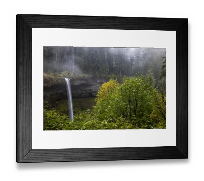 Framed Print : South Falls at Silver Falls State Park near Sublimity, Oregon, USA Framed Print : South Falls at Silver Falls State Park near Sublimity, Oregon, USA
